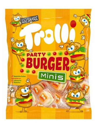 219 - Trolli Party Burger 170g