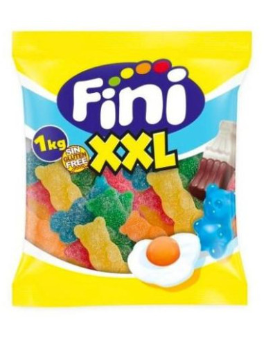 222 - FiNi Obří XXL KYSELÝ Medvěd 1000g