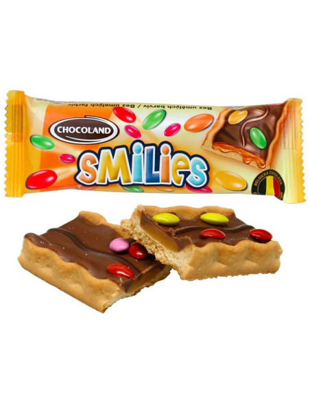 088 - SMILIES - sušenka s karamelem 27gx12ks