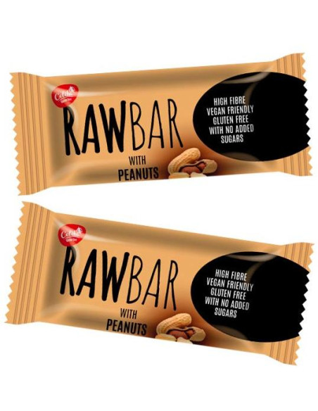 098 - RawBar -Datlovo-arašídová tyčinka 19g x25ks