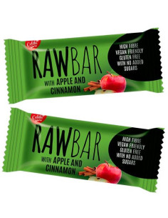 100 - RawBar jablko se skořicí 25ksx18g